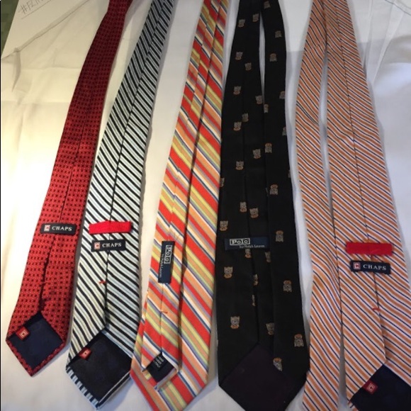 Ralph Lauren Six pack of Vintage Men’s Ties - Picture 2 of 8